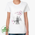 Женская футболка органик