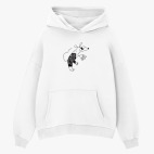 Толстовка худи оверсайз