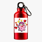 Металлическая бутылка 400 мл UV-DTF