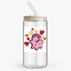 Банка с бамбуковой крышкой