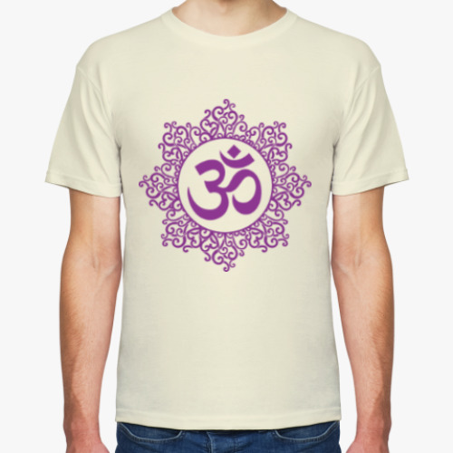 Футболка с принтом Ом