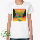 Женская футболка органик