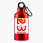 Металлическая бутылка 400 мл UV-DTF
