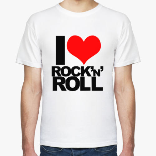 Футболка с принтом Rock'n'roll