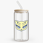 Банка с бамбуковой крышкой