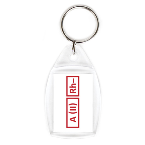 Брелок с принтом  2 группа, Rh-