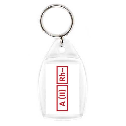 Брелок с принтом  2 группа, Rh-