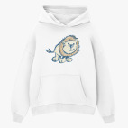 Толстовка худи оверсайз