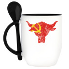 Кружка с ложкой