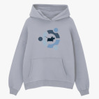 Толстовка худи оверсайз