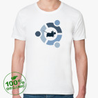 Мужская футболка органик