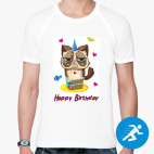 Мужская спортивная футболка