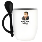 Кружка с ложкой