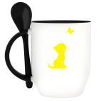 Кружка с ложкой