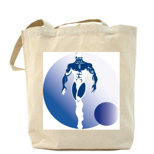 Сумка шоппер с принтом космос