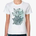 Ветка на синем