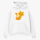 Толстовка худи оверсайз