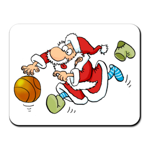 Коврик для мыши с принтом  ДЕД МОРОЗ