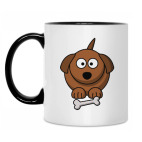 Кружка двухцветная