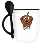 Кружка с ложкой