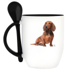 Кружка с ложкой