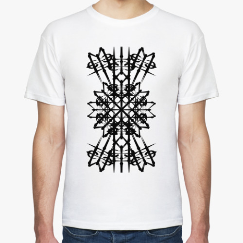 Футболка с принтом готика