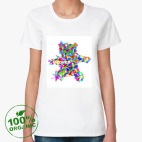 Женская футболка органик