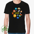 Мужская футболка органик