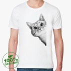 Мужская футболка органик