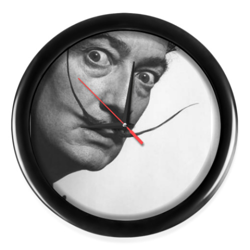 Настенные часы с принтом  Дали