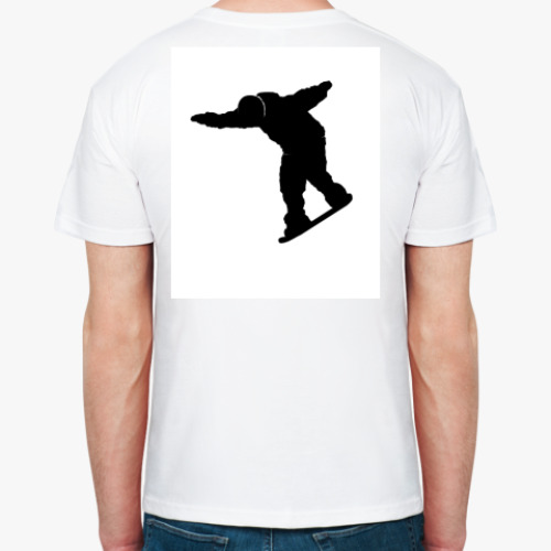 Футболка с принтом Сноукайтер