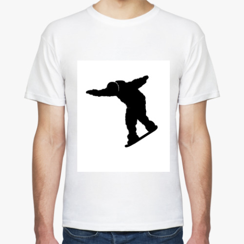 Футболка с принтом Сноукайтер