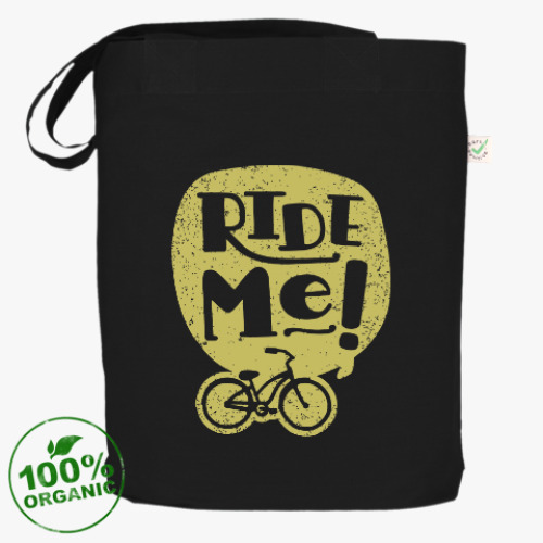 Сумка шоппер с принтом Ride Me