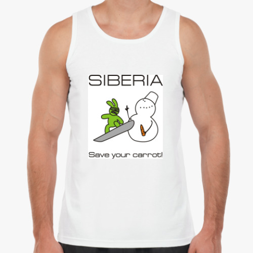 Майка с принтом Save carrot TankTop