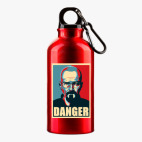 Металлическая бутылка 400 мл UV-DTF