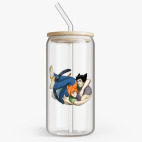 Банка с бамбуковой крышкой