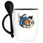 Кружка с ложкой