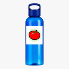 Прозрачная спортивная бутылка