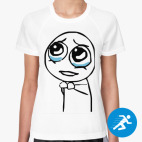 Женская спортивная футболка