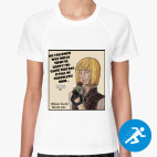 Женская спортивная футболка