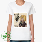 Женская футболка органик