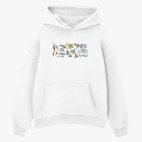 Толстовка худи оверсайз