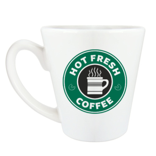 Чашка Латте с принтом HOT FRESH [NCIS]