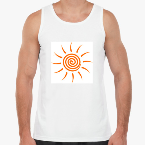Майка с принтом Солнышко