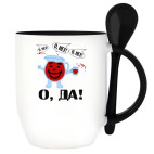 Кружка с ложкой