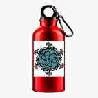 Металлическая бутылка 400 мл UV-DTF