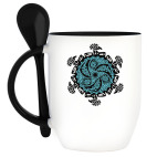 Кружка с ложкой