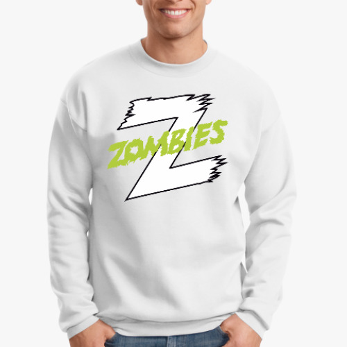 Свитшот с принтом Zombies