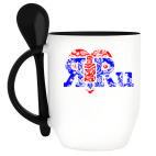 Кружка с ложкой