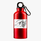 Металлическая бутылка 400 мл UV-DTF